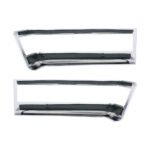 Chrome Plastic Turn Signal Bezels For 2018-2024 Freightliner Cascadia (Pair) - Image 5