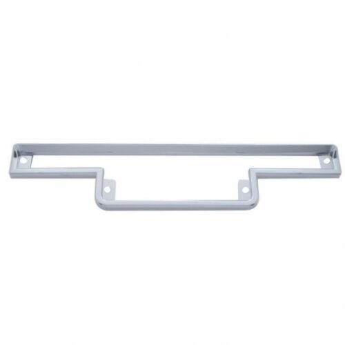 Chrome Plastic Warning Light Panel Bezel With Visor For 1990-2000 Peterbilt 379/378/377