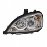 Chrome Projection Headlight With LED Position Light For 2001-2020 Freightliner Columbia - Driver - Image 4