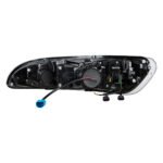 Chrome Projection Headlight With LED Sequential Turn & DRL For 2005-2015 Peterbilt 386- Passenger - Image 8