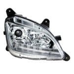 Chrome Projection Headlight With LED Sequential Turn and DRL For 2012-2021 Peterbilt 579- Passenger - Image 9