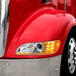 Chrome Projection Headlight With LED Turn & Position Light for 2005-2015 Peterbilt 386- Passenger - Image 8