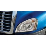 Chrome Projection Headlight With White LED Position Light For 2008-2017 Freightliner Cascadia - Driver - Image 4