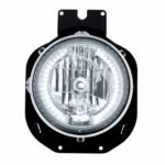 Crystal Headlight With 34 White LED Side Lights For 1996-2005 Freightliner Century