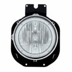 Crystal Headlight With Amber LED Halo Ring For 1996-2005 Freightliner Century - Image 2