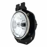 Crystal Headlight With Amber LED Halo Ring For 1996-2005 Freightliner Century - Image 3