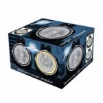 Crystal Headlight With Amber LED Halo Ring For 1996-2005 Freightliner Century - Image 5