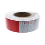 DOT-C2 Conspicuity Reflective Tape - 7" White/11" Red - Image 2