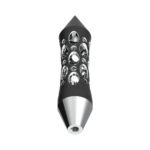 Daytona Style Spike Grip Handle With Beer Tap Adapter - Black - Image 2