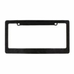 Diamond Plate License Plate Frame - Black