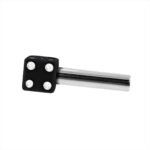 Dice Door Lock Knobs - Black (2Pc/Set) - Image 4