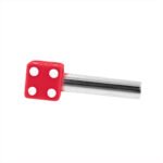 Dice Door Lock Knobs - Red (2Pc/Set) - Image 4