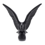 Die-Cast American Eagle Hood Ornament - Matte Black - Image 2