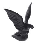 Die-Cast American Eagle Hood Ornament - Matte Black - Image 3