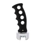 Gatling Style Gearshift Knob With 13/15/18 Speed Adapter - Black - Image 2