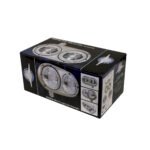 Headlight Assembly With 304 SS Housing & LED Headlights With Black Inner Bar For Peterbilt 359 - Driver - Image 2