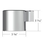 Heavy Duty Steel King Pin Lock With 12" Warning Tag For 2" Diameter Kingpin - Image 5