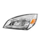 High Power Chrome LED Headlight For 2018-2024 Freightliner Cascadia-Driver - Image 3