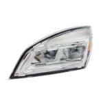 High Power Chrome LED Headlight For 2018-2024 Freightliner Cascadia-Driver - Image 6
