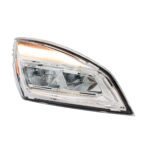 High Power Chrome LED Headlight For 2018-2024 Freightliner Cascadia-Passenger - Image 5
