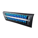 Hood Air Intake Grille With Blue LED For 2018-2024 Freightliner Cascadia 126 - Driver - Image 3