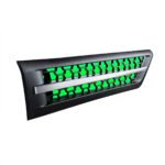 Hood Air Intake Grille With Green LED For 2018-2024 Freightliner Cascadia 126 - Passenger - Image 3