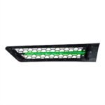 Hood Air Intake Grille With Green LED For 2018-2024 Freightliner Cascadia 126 - Passenger - Image 4