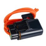 In-Line HD ATC/ATO Waterproof Fuseholder w/ (2) 8" 12 AWG Orange GXL Leads
