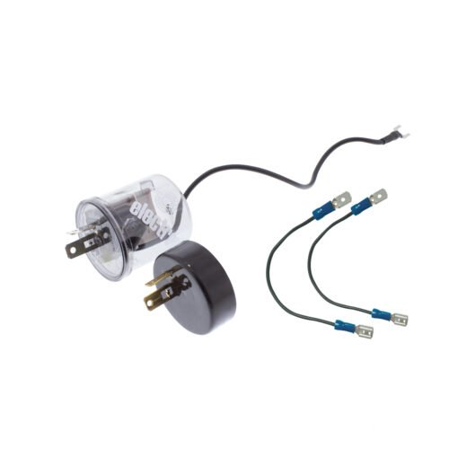 LED Flasher With Reverse Polarity Base & Extension Wires