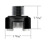 M30X3.5 Thread-On Shift Knob Mounting Adapter For Eaton Fuller Style 13/15/18 Shifter - Candy Black - Image 5