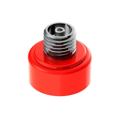 M30X3.5 Thread-On Shift Knob Mounting Adapter For Eaton Fuller Style 9/10 Shifter - Cadmium Orange
