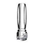 M30X3.5 Thread-On Vegas Style Gearshift Knob With 13/15/18 Speed Adapter - Chrome/Vertical - Image 3