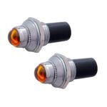 Mini Pilot Light - Amber (Card of 2)