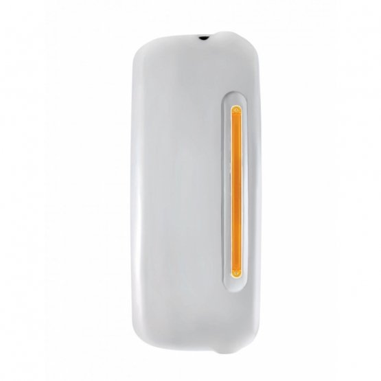 Mirror-Cover-With-24-Amber-LED-12-GloLight-For-2005-Freightliner-CenturyColumbia-Passenger-Amber-Lens-1 Mirror Cover With 24 Amber LED 12" GloLight For 2005+ Freightliner Century/Columbia- Passenger-Amber Lens - Image 2