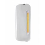 Mirror Cover With 24 Amber LED 12" GloLight For 2005+ Freightliner Century/Columbia- Passenger-Amber Lens