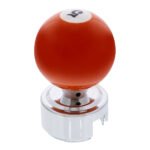 Number 5 Pool Ball Gearshift Knob For 13/15/18 Speed Eaton Style Shifters - Image 2