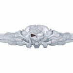 Pirate License Plate Frame - Chrome - Image 2