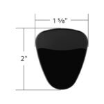 Plastic Cover For 9/10/13/15/18 Speed Gearshift Knob - Candy Black - Image 7