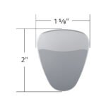 Plastic Cover For 9/10/13/15/18 Speed Gearshift Knob - Liquid Silver - Image 7