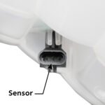 Pressurized Coolant Reservoir & Coolant Level Sensor For 2008-2022 Peterbilt 389 & Kenworth W900 - Image 2