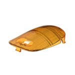 Rectangular Dome Light Lens For 2006+ Peterbilt - Amber - Image 2