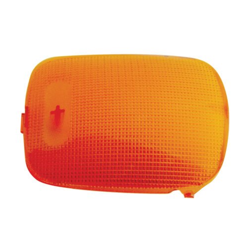 Rectangular Dome Light Lens For 2006+ Peterbilt - Amber