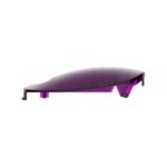 Rectangular Dome Light Lens For 2006+ Peterbilt - Purple - Image 3
