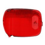 Rectangular Dome Light Lens For 2006+ Peterbilt - Red - Image 4