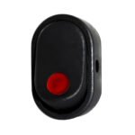 Red Illum Oval Rocker 16 Amp 12V On/Off 1/2" Dia. 1 Pc.