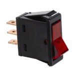 Red Illum Rocker 20 Amp 12V S.P.S.T. On/Off 1 Pc.