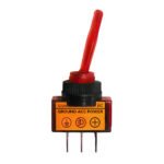 Red Illum Toggle 20 Amp 12V S.P.S.T. On/Off 1 Pc.