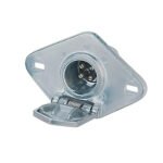 Round 4-Way Male Connector - Split Pin