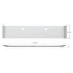 SS Clad Aluminum Bumper For 2008-2023 Peterbilt 389 - Curved Ends - Image 3