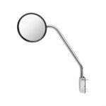 SS Hood Mirror Assembly W/ Sequential LED Turn Signal For 2013-2021 Kenworth T680 & Peterbilt 579 - Passenger